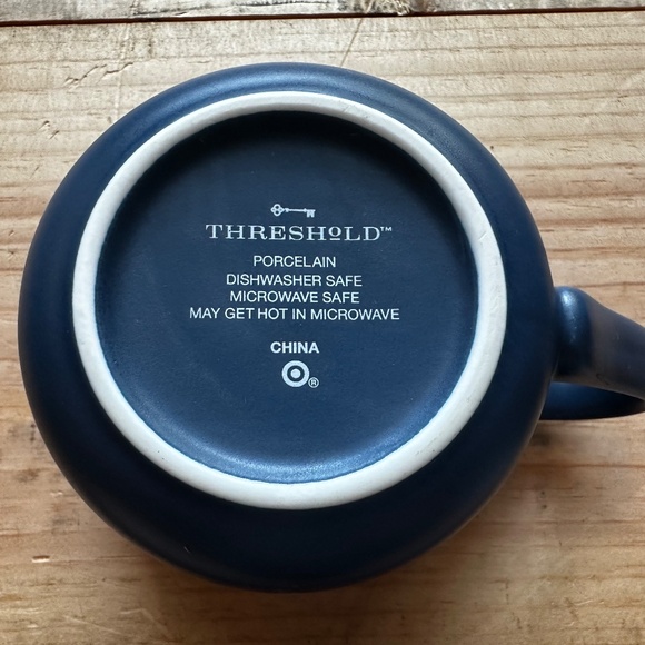 Target Threshold Porcelain Thanksgiving-Themed Mug - Dark Blue - Picture 2 of 2